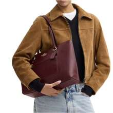 Coach Women's Station Tote Bag - 紫紅色 - 查看 2