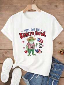 Playera mujerBangtan Graphic Shirt, B TS Bangtan Boys Shirt, 2026 B TS World Tour,  Army Gift, MercCasual diario - Blanco - Ver 7