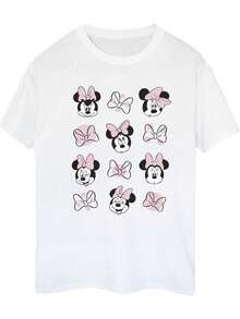 Women's/Mouse Multi-Cotton T-Shirt For Bride - 白色 - 查看 1