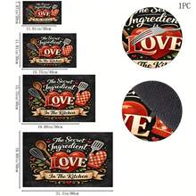1pc Kitchen Pattern Printed Absorbent Dish Drying Mat, Espresso Machine Countertop Absorbent Mat, Sink Drain Mat, Soft Faucet Absorbent Mat, Sink Cup Mat, Kitchen & Bathroom Accessories - Multicolor - View 11