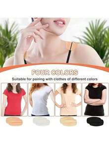 2Pcs Soft Silicone Bra Strap Cushions - Non-Slip Shoulder Pads Strap Holders, Relieve Shoulder Pain, Invisible Lightweight Comfortable All Day, Washable Reusable, Fits All Bra Straps, Daily Wedding Party Wear, Essential Lingerie Accessory For Women - A - View 6