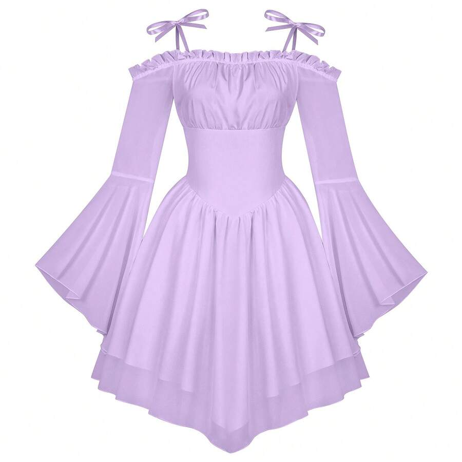 Cosplay Clothing - 265503 Fairy Dress 2 Purple - View 1