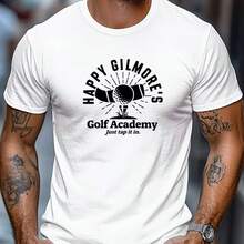 Printed T-Shirt For Men And Women - 白色 - 查看 1