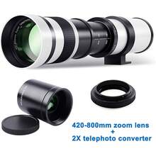 420-800mm Super Telephoto Lens Kit - Includes 2X Teleconverter For Up To 1600mm, Compatible With EF/EF-M/R, F, A, And Other T2 Mount Cameras - View 16