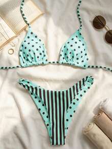 Women Plus Size Sports Swimwear - Aneka warna 5 - View 4