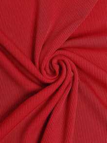 Top de tirantes de cuello redondo de unicolor con encaje de contraste para mujer en verano - Multicolor 3 - Ver 3