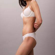 Calvin Klein Ideal Cotton Bikini QD5126 Underwear  Women  Panties - trắng - Xem 4