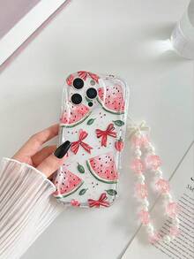 Ốp lưng điện thoại chống sốc màu kem trong suốt, họa tiết nơ dây xích và dưa hấu, tương thích với iPhone XR/7/8, 17/17 Pro/17 Pro Max/17 Air, 16/16 Pro/16 Plus/16 Pro Max, 15 Pro Max, 13, 14. Ốp lưng TPU mềm chống sốc, họa tiết sơn, tương thích với Galaxy S24, Galaxy S24+, Galaxy S24 Ultra, Galaxy S22, Galaxy A13 4G, Galaxy A52, A52s 5G, Galaxy A23, Galaxy A35, Galaxy A25, Galaxy A73, Note 11/11 Lite. - Nhiều màu - Xem 2