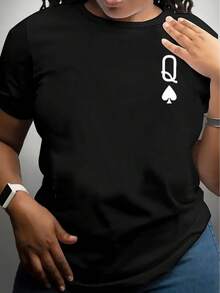 1 Women's Casual Short Sleeve T-Shirt, 100% Thick Cotton - Comfortable, Soft And Pretty Round Neck, 180g 100% Cotton. - 白色 - 查看 7