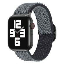 3 套弹性腕带，兼容 表带，尺寸分别为 40mm、38mm、41mm 和 42mm。采用尼龙编织面料制成。兼容 Series 10、9、8、7、6 SE、5、4、3、2 和 1。完美礼物之选，适合学生礼物和返校礼物。 - 彩色 - 查看 3