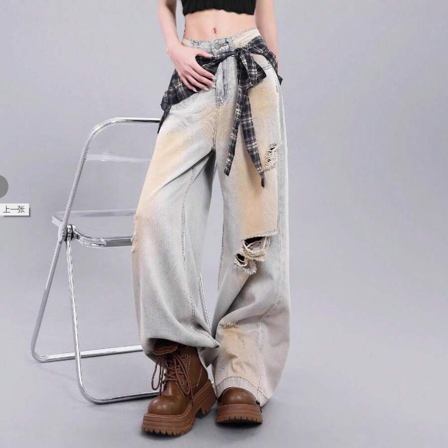 Women Jeans - Blue - View 1