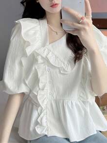 Women Tops - ホワイト - View 2