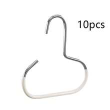 5pcs Hat Hanger Hooks, Non-Slip Organizer Hooks, Creative Round Stainless Steel Hooks For Closet, Suitable For Hats, Belts, Scarves, Lingerie - Multicolor - View 16