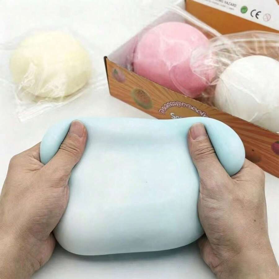 新款巨型超大号流体芝士球大福挤压玩具慢回弹挤压玩具慢回弹减压神器 - 彩色 - 查看 1