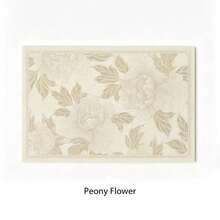 1/4 piezas Manteles individuales/posavasos de cuero marroquí francés, manteles individuales de estilo occidental de alta gama, impermeables y resistentes al aceite, estética de lujo, aislamiento térmico, adecuados para mesas, mesas de café, escritorios, bares y mesitas de noche, etc. - Multicolor - Ver 11