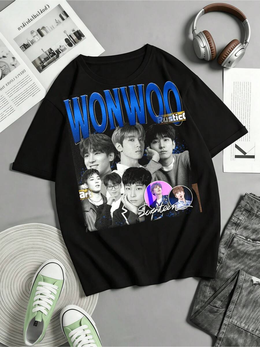 Women T-Shirts - Black - View 1