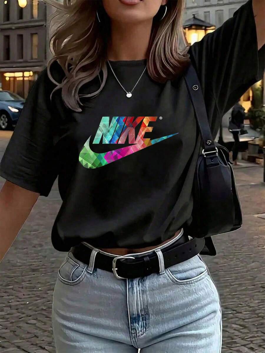 Women T-Shirts - Black - View 1