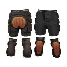 Adjustable Sports Gear Shorts Snowboard Protection Hip Pads Short Ski Skate Anti-Shock Knee Pads - Kneepad - View 4