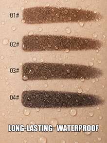 beauty glazed Eyebrow Tinting Gel, Flexible Shaping, Smudge-Proof Eyebrow Tinting Gel, Easy To Apply Tinting Gel, Portable Eyebrow Gel For Shaping Brows - #04 - View 7