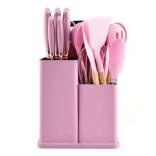 19pcs Set Non-Stick Silicone Kitchen Utensil Spatula Spoon Cooking Cookware Gift - View 17