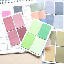 80 Mini Sticky Notes, 4 Colors. Portable Student Note-Taking Sticky Notes, Self-Adhesive And Easy To Use, Suitable For Office, Home, And School. Multiple Styles Available. A Handy Office Assistant, School Supplies, And A Must-Have For Back To School. - Square Sticky Note - View 7