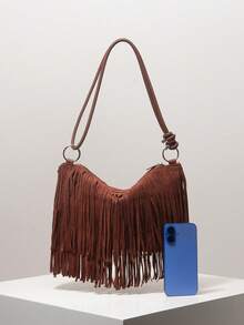 Women Belt Bags - Rust Brown - View 4