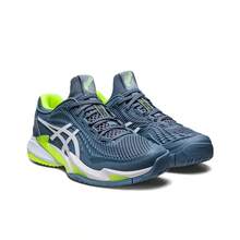 Asics Court FF 3 Round Toe Comfort Low-Top Tennis Shoes Men's Blue And White - 1041A370-400 - 查看 4