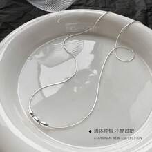 Women Necklace Sets - Rice Grain Necklace - View 3