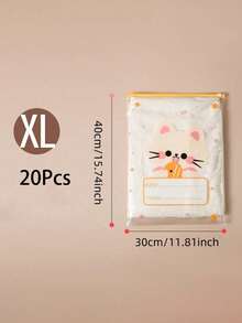 1/5/10/15/20 cái túi đựng đồ trong suốt cho vật liệu thủ công DIY, túi đóng gói vận chuyển, túi nhựa khóa kéo mờ để giữ quần áo sạch, túi nhựa trong suốt đựng quần áo để đóng gói áo thun, áo sơ mi, tài liệu, túi nhựa niêm phong quần áo - Nhiều màu - Xem 25