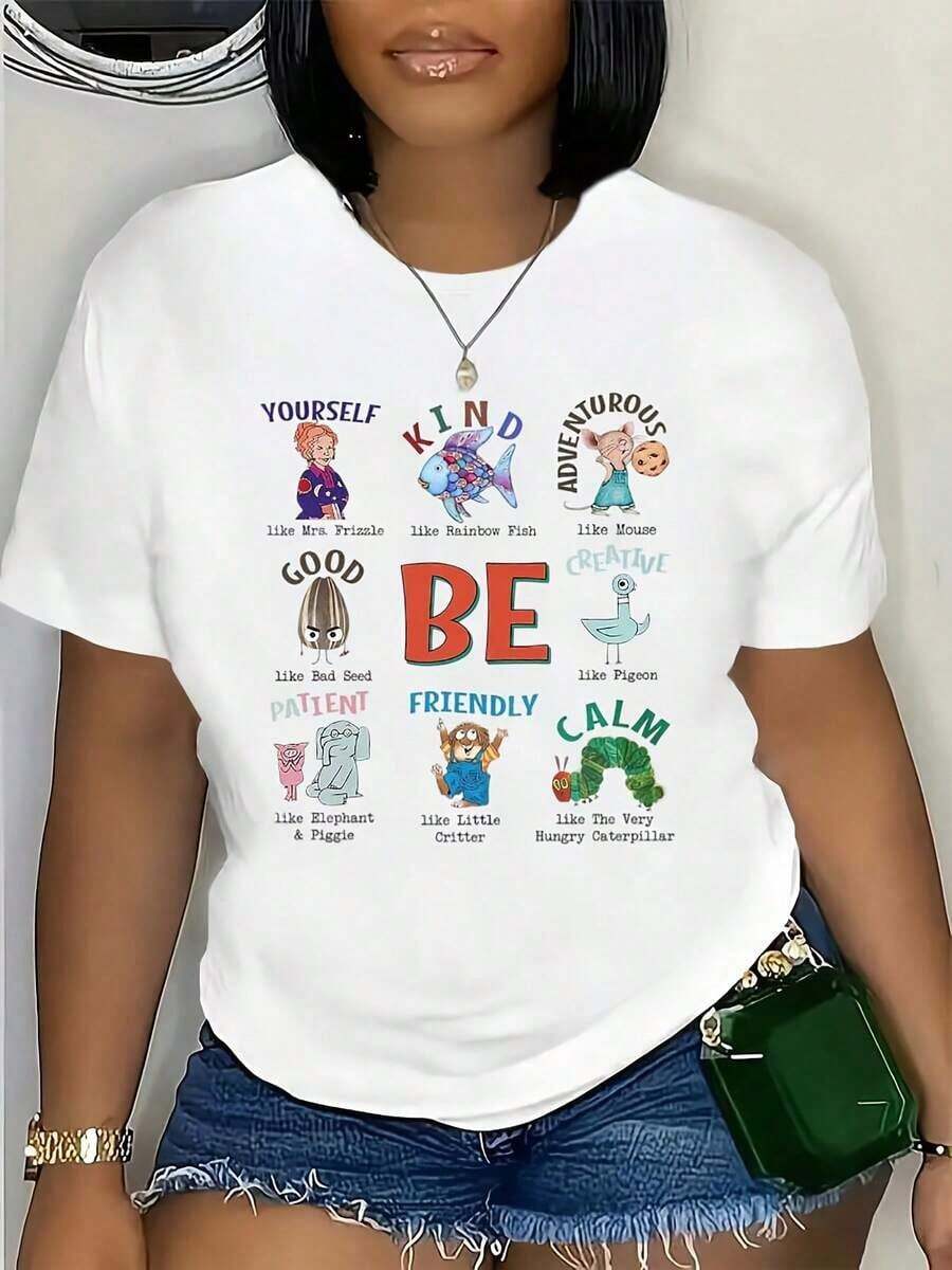 Teacher T-Shirt - Teacher Appreciation Gifts - Back To School T-Shirt - Teacher's Day Gifts-1 - 白色 - 查看 1