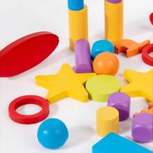 3D Stacking Building Blocks Game Toy, Creative Construction Set, Single Player And Multiplayer Modes. Helps Develop Spatial Awareness And Hand-Eye Coordination, Suitable For STEM Learning, Great Birthday Gift For Preschool Boys And Girls. - Multicolor - View 10