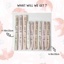 9/18/27/36件鄉村風灰色粉色毛球花，波希米亞復古派對裝飾，適用生日、新娘婚前派對、婚禮 - 多色 - 查看 6
