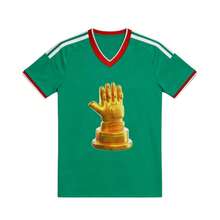 Camiseta de fútbol Trofeo Emblema de Mano Dorada - Multicolor - Ver 6