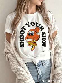 Women T-Shirts - White - View 1