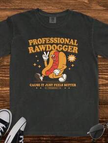 Nuevas camisetas 2026Professional Rawdogger Funny Shirt Gen Z Inappropriate Shirt Unhinged Shirt Embarrassing Shirts Gag Gifts Rude Dirty Shi Tee Shirts Western Men Clothes Camisas Para Hombre Graphic Tees Women Clothes Summer Tops Summer Clothes Graphic Tees,Ideal como regalo de San Valentín, apto tanto para hombres como para mujeres, camisetas conmemorativas, artículos de San Valentín, productos de anime japonés y camisetas con diseños de anime populares. - Negro - Ver 1