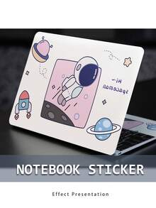2 miếng dán trang trí laptop 15.35*10.63 inch, phù hợp với laptop HP, Apple, Compaq, , , 15.6 inch-16 inch, họa tiết in, tự dán, chống trầy xước. - Xem 4