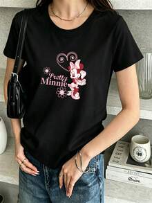Disney Women Sweatshirts & Hoodies - Black - View 1
