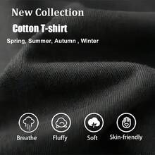 Camiseta de Verano Premium Estampada para Mujer - Camiseta de Cuello Redondo con Diseño Floral para Uso en Verano Unisex - Blanco - Ver 6