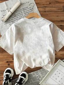 Women's T-Shirt With Eagle And Mexican Flag Print, Casual And Modern Style. Ideal For A Unique And Proud Look! - 白色的 - 查看 2