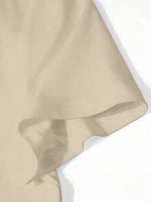 Women's Short-Sleeved T-Shirt With A Seasonal Digital Print, Sporty, Comfortable, Casual And Versatile For Urban Use. Pure-Cotton - 杏色 - 查看 4