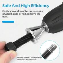 Broca Desbarbadora Chaflán 22mm Exterior De Acero Inoxidable RGTL Door handle Tiradores Guarda polvo para puerta Magnet Magnets Squishy Cerradura de puerta - 1 - Ver 3
