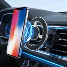 Magnetic Car Phone Holder, Installed On Air Vent, Strong Magnet Provides Stable Support, Compatible With Multiple Phone Models, A Wonderful Navigation Holder - JY33 - View 3