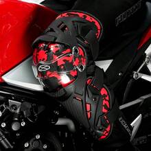 1對摩托車膝蓋護墊 騎行膝蓋保護器 摩托車膝蓋護墊 摩托車膝蓋護具 越野摩托車膝蓋護墊 防護裝備 摩托車膝蓋護墊 防摔 摩托車配件 騎行必備 女士男士騎士禮物 - A - 查看 6