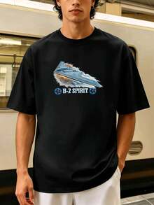 T-shirts för män - Svart - Visa 2