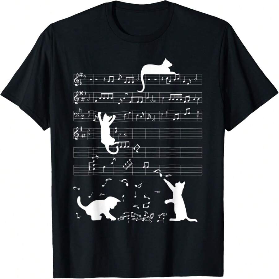 かわいい猫猫猫用ギフト Tシャツ Tシャツ - ブラック - チェックする 1