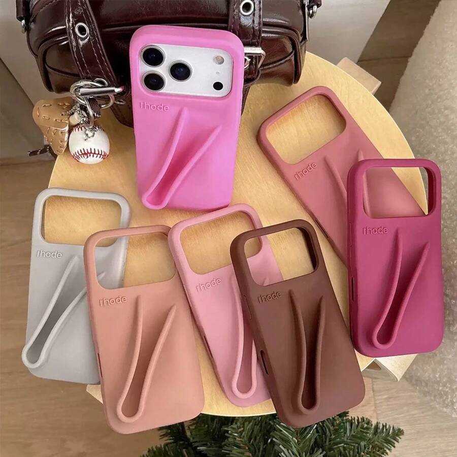 Lipstick Phone Case For 17 Air 11 12 13 14 15 16 Pro Max Plus Holder Lip Gloss Silicone Soft Cover No With Boxbeach Essentials 14 Case Blue Phone Case Fundas Stitch Octobuddy Fundas Para 16 Minimalist New Style Holiday Gift Waterproof Anti-Fall Scratch Resistant Cover 17 Pro Más Yellow Phone Case Pink Phone Case Holiday Limited Edition Customizable Things 17 Pro Max Exquisite Polka Dot Junk Phone Case Valentine's Day Gifts Summer - rose - 查看 1