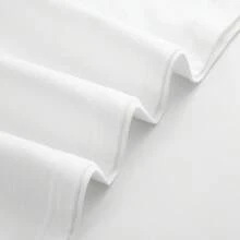 Cabeza de Bombilla Playera de Algodón Blanca Creativa Divertida - Blanco - Ver 5