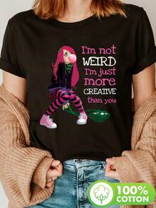 Women T-Shirts - Black - View 11