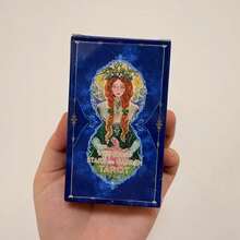 星辰与花园的低语塔罗牌，78+2+6张牌，10*6厘米 - 彩色 - 查看 1