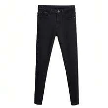 Women Jeans - 001 Black - View 10